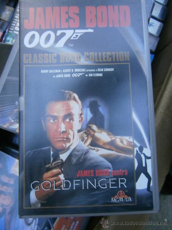 Cine: JAMES BOND CONTRA GOLDFINGER--VENTA MINIMA 10&euro;EU--VHS