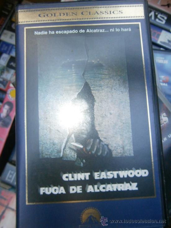 Cinema: FUGA DE ALCATRAZ--VENTA MINIMA 10 EU--VHS