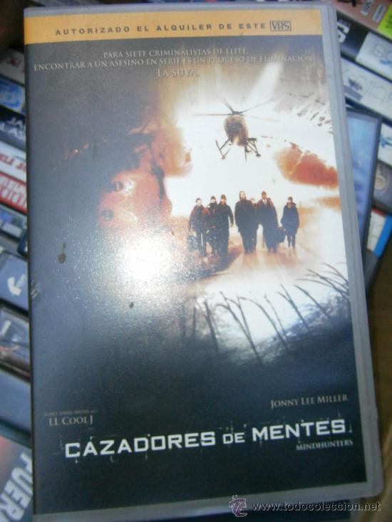 Cinema: CAZADORES DE MENTES--VENTA MINIMA 10&euro; EU--VHS