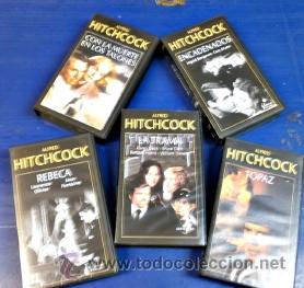 Cine: ALFRED HITCHCOCK-CINTAS VHS