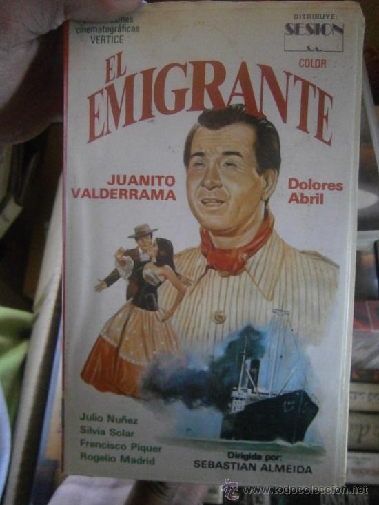 Cinema: EL EMIGRANTE-VHS -VENTA MINIMA 10&euro;U