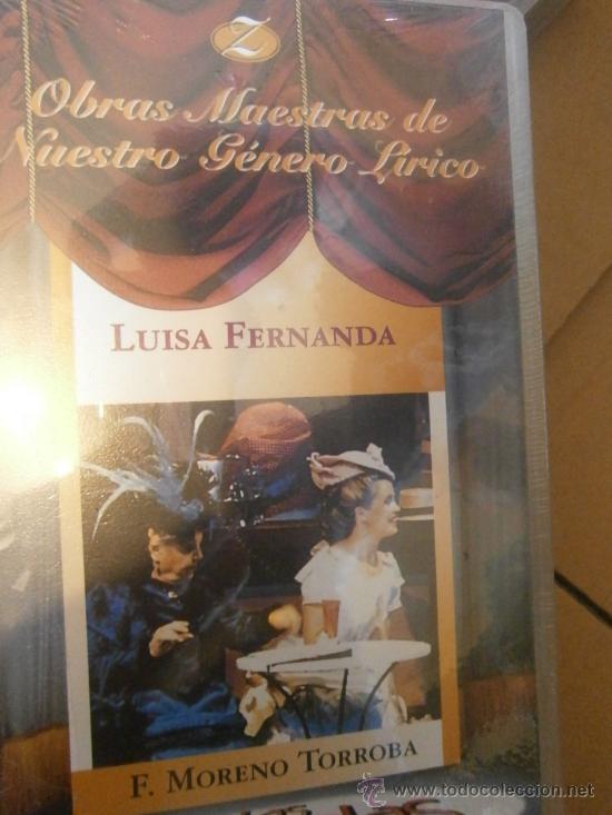 Cinema: LUISA FERNANDA-VHS -VENTA MINIMA 10&euro;EU