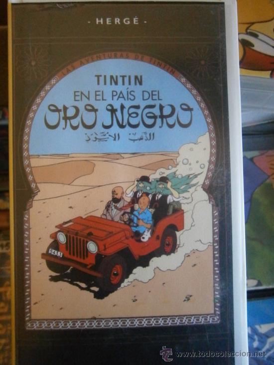 Cinema: TIN TIN EN EL PAIS DEL ORO NEGRO--VHS--DIBUJOS ANIMADOS--COMPRA MINIMA 10&euro; EU