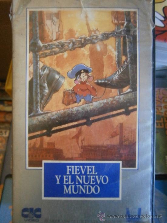 Cinema: FIEVEL Y EL NUEVO MUNDO--VHS--DIBUJOS ANIMADOS--COMPRA MINIMA 10&euro;EU