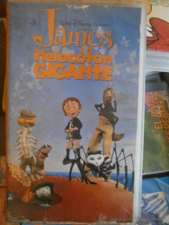 Cinema: JAMES Y EL MELOCOTON GIGANTE-VHS------VENTA MINIMA 10&euro;EU------