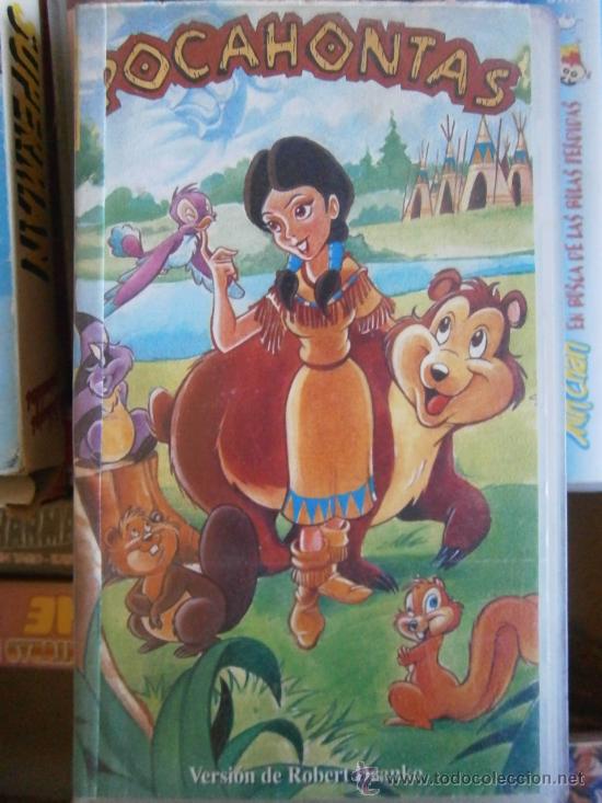 Kino: POCAHONTAS--VHS-COMPRA MINIMA 10&euro; EU--