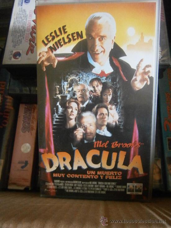 Cine: DRACULA UN MUERTO MUY FELIZ Y CONTENTO-VHS-