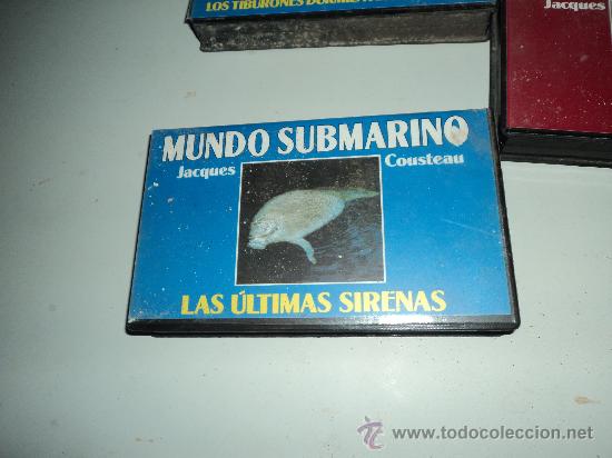 Cine: COUSTEAU. 5 VIDEOS DOCUMENTALES. - Foto 2