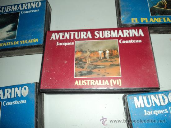 Cine: COUSTEAU. 5 VIDEOS DOCUMENTALES. - Foto 4