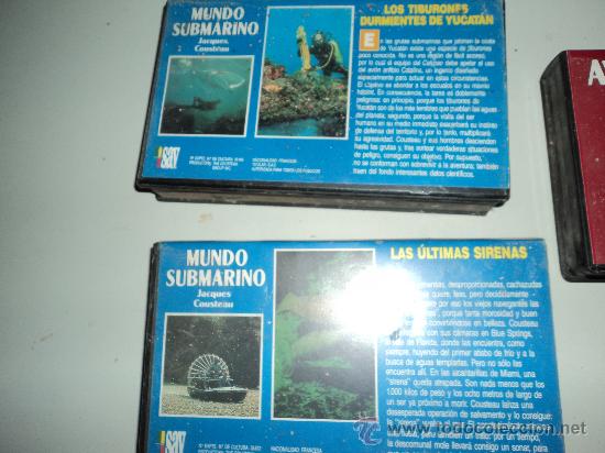 Cine: COUSTEAU. 5 VIDEOS DOCUMENTALES. - Foto 3