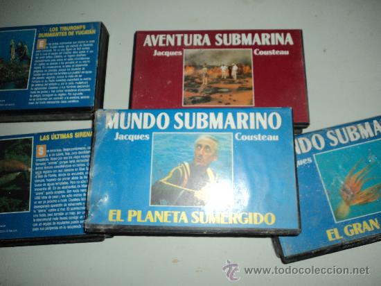 Cine: COUSTEAU. 5 VIDEOS DOCUMENTALES. - Foto 7