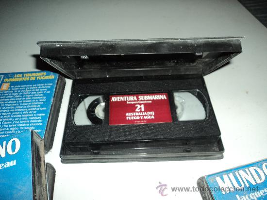 Cine: COUSTEAU. 5 VIDEOS DOCUMENTALES. - Foto 5