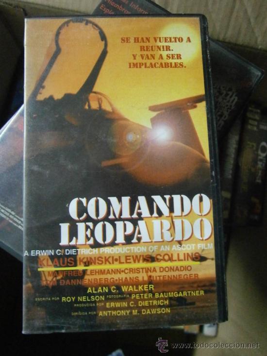 Cinema: COMANDO LEOPARDO-VHS-COMPRA MINIMA 6 EU-
