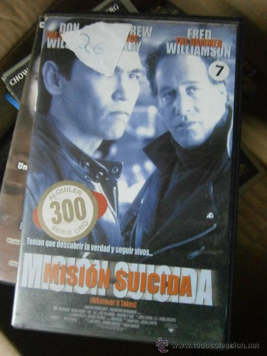 Cinema: MISION SUICIDA-VHS-VENTA MINIMA 10&euro; EU