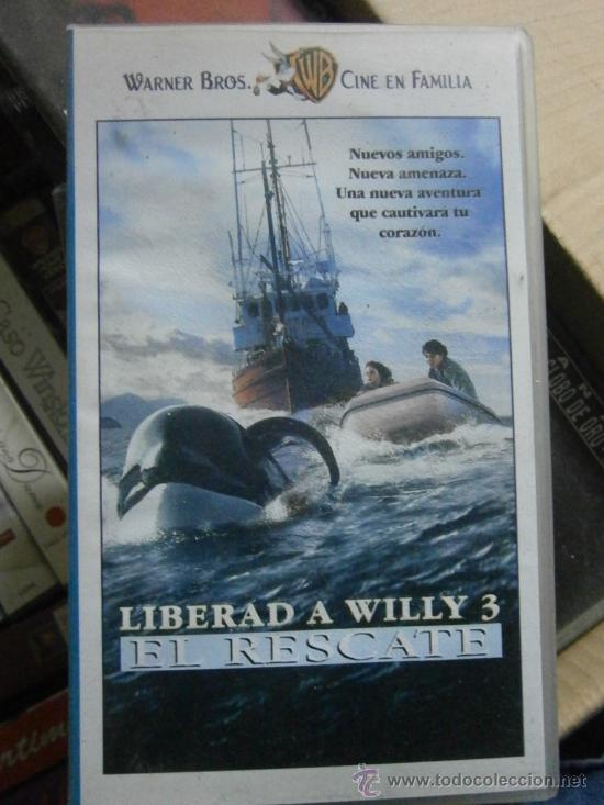 Cinema: liberad a willy 3-VHS-VHS-COMPRA MINIMA 10&euro; EU--