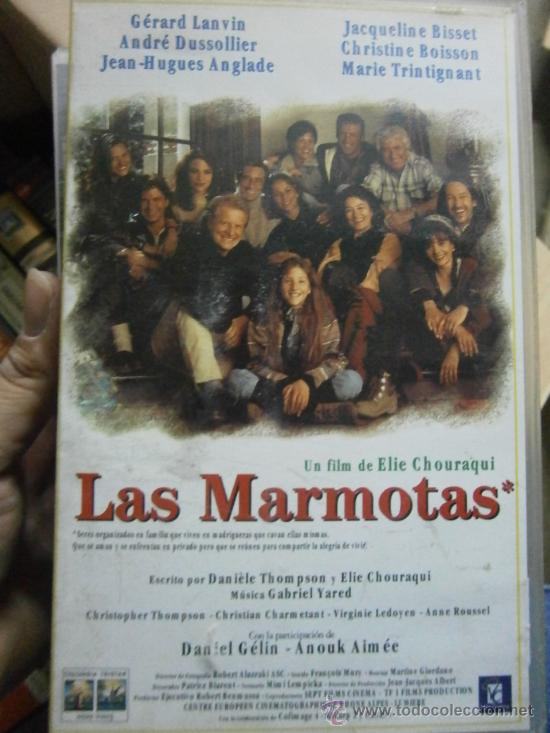 Cinema: LAS MARMOTAS-VHS -COMPRA MINIMA 10&euro; EU-