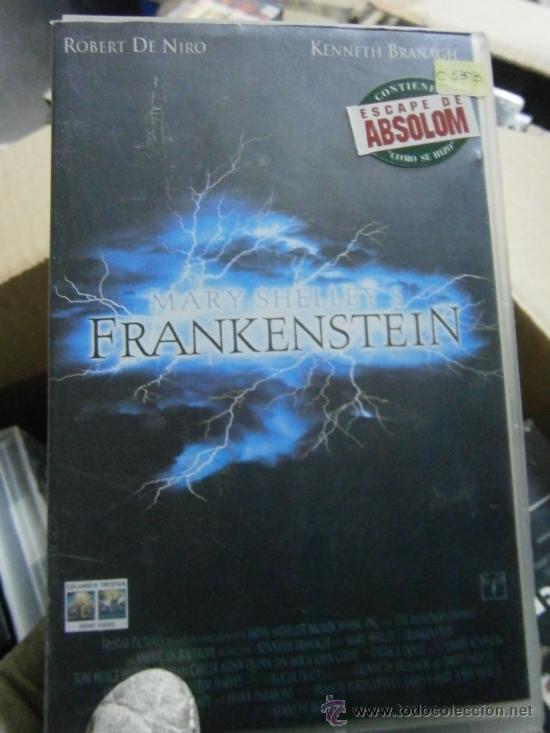 Cine: FRANKENSTEIN-VHS ROBER DE NIRO-COMPRA MINIMA 10&euro; EU---
