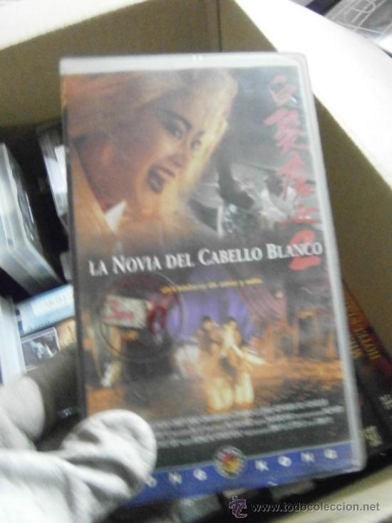 Cine: LA NOVIA DEL CABELLO BLANCO-VHS.COMPRA MINIMA 10&euro;