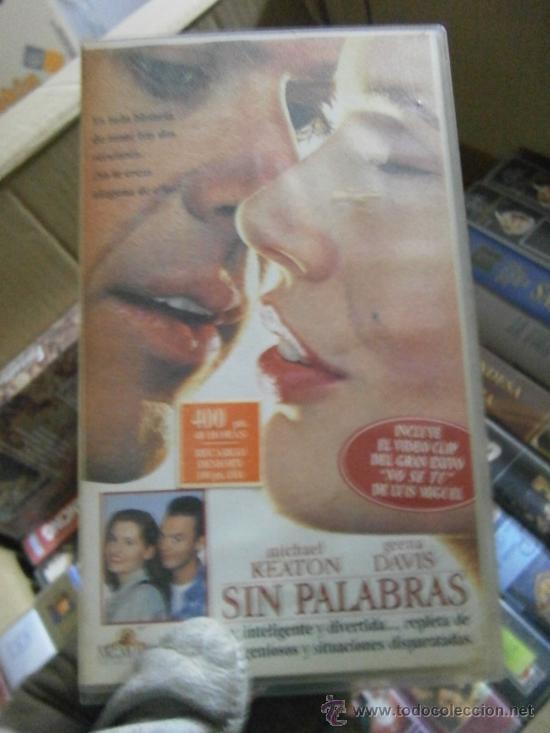 Cinema: SIN PALABRAS-VHS-COMPRA MINIMA 10&euro; EU