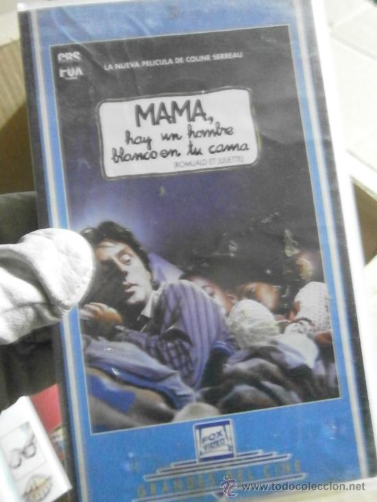 Cinema: MAMA AHI UN HOMBRE BLANCO EN TU CAMA-VHS-COMPRA MINIMA 10&euro; EU--