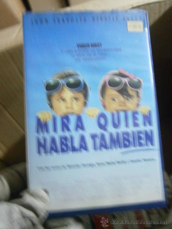 Cinema: MIRA QUIEN HABLA TAMBIEN-VHS-COMPRA MINIMA 10&euro;U--