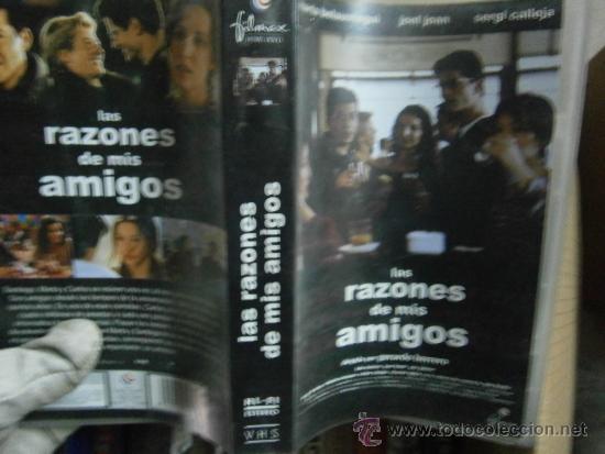 Cinema: LAS RAZONES DE MIS AMIGOS--VHS--COMPRA MINIMA 10&euro;EU