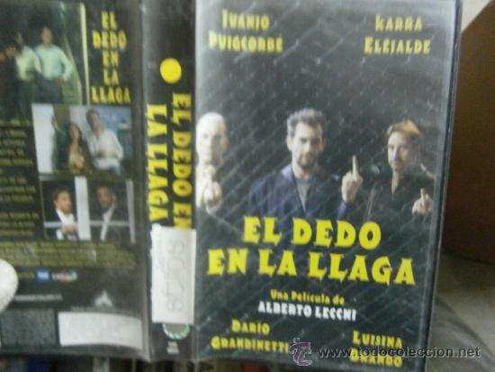 Cinema: EL DEDO EN LA LLAGA-VHS-COMPRA MINIMA 10&euro;U