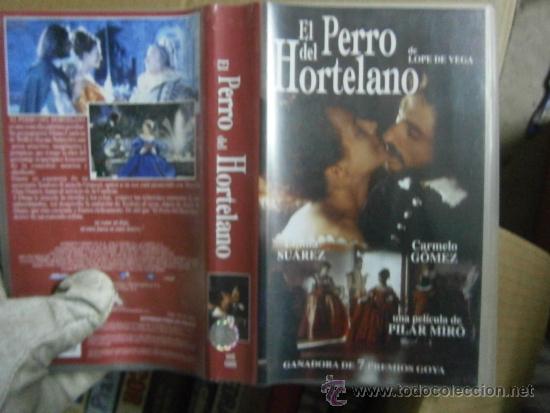 Cinema: EL PERRO DEL HORTELANO-VHS-COMPRA MINIMA 10&euro;EU