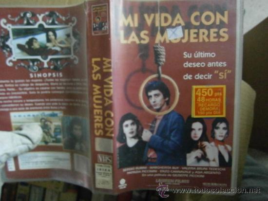 Cinema: MI VIDA CON LAS MUJERES-VHS-COMPRA MINIMA 10&euro; EU