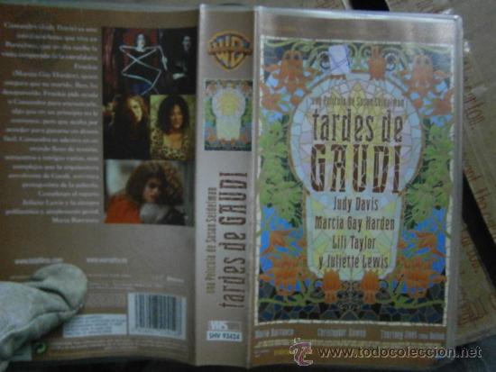 Cine: TARDES DE GAUDI-VHS-COMPRA MINIMA 10&euro;EU