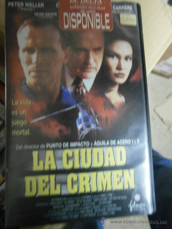 Cine: LA CIUDAD DEL CRIMEN-VHS-COMPRA MINIMA 10&euro; EU