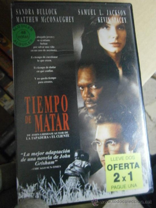 Cine: TIEMPO DE MATAR-VHS-COMPRA MINIMA 10&euro; EU
