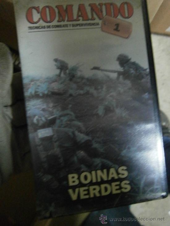 Cine: COMANDO BOINAS VERDES-VHS-COMPRA MINIMA 10&euro; EU