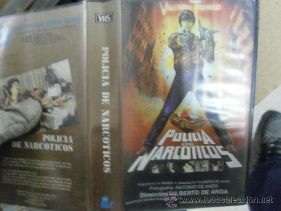 Cinema: POLICIA DE NARCOTICOS--VHS- caja grande--
