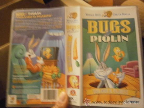 Kino: BUGS Y PIOLIN-VHS-COMPRA MINIMA 6 EU
