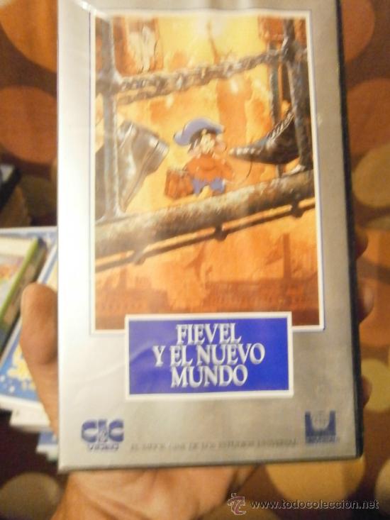 Cin&eacute;ma: FIEVEL Y EL NUEVO MUNDO--VHS--DIBUJOS ANIMADOS--COMPRA MINIM 10&euro; EU