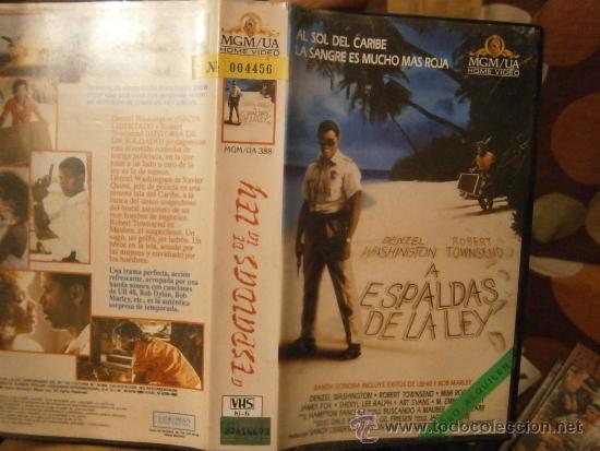 Cinema: A ESPALDAS DE LA LEY,VHS