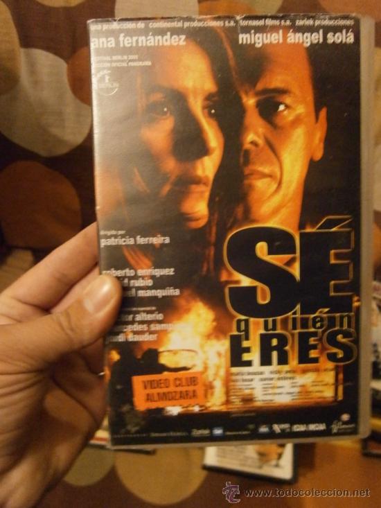 Cinema: SE QUIEN ERES--VHS--COMPRA MINIMA 10&euro;EU---