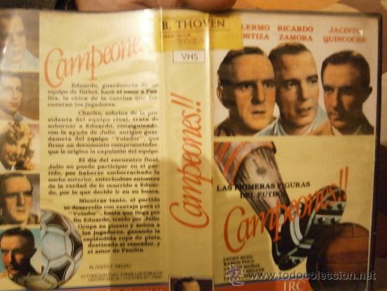 Cinema: CAMPEONES.ZAMORA ECT----VHS