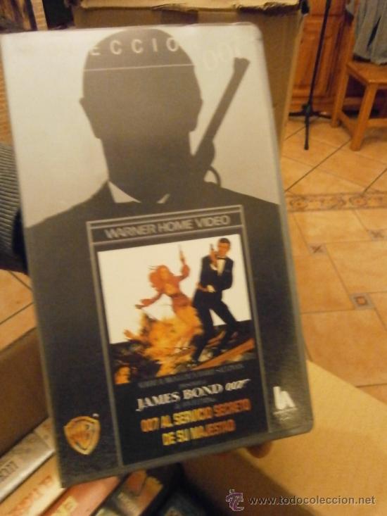 Cine: JAMES BOND-VHS-COMPRA EU--