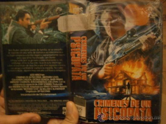 Cinema: CRIMENES DE UN PSICOPATA-VHS