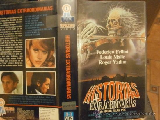 Cinema: HISTORIAS EXTRAORDINARIAS-VHS