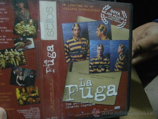Kino: LA FUGA-VHS.VENTA MINIMA 10&euro; EU-