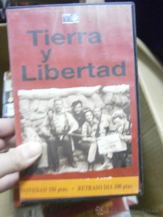 Kino: TIERRA Y LIBERTAD-VHS-COMPRA MINIMA 10&euro;EU