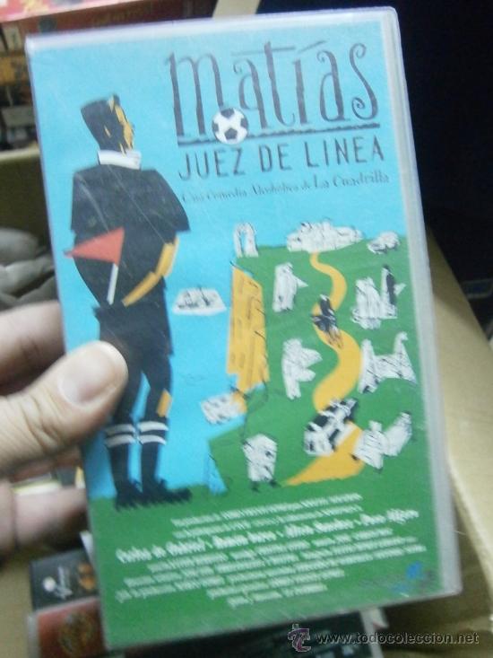 Kino: MATIAS JUEZ DE LINEA-VHS.VENTA MINIMA 10&euro; EU-
