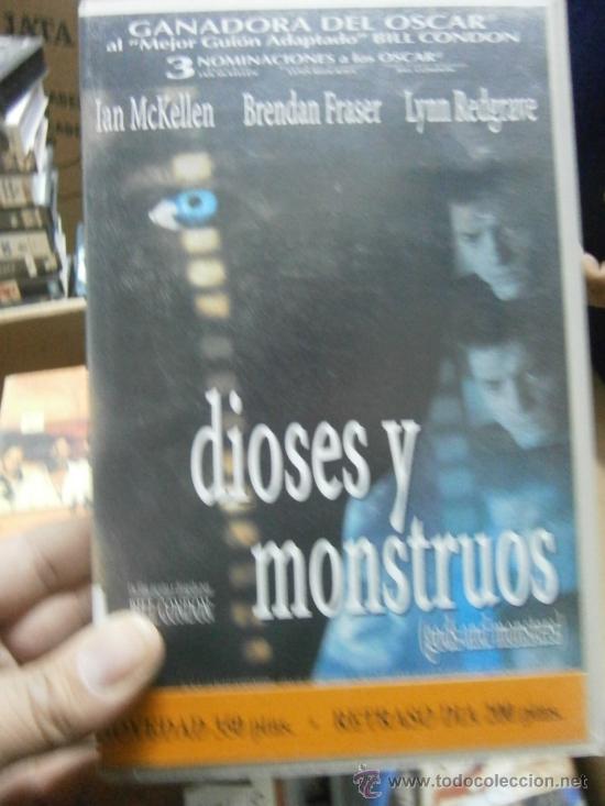 Cine: DIOSES Y MONSTRUOS-VHS -COMPRA MINIMA 10&euro;U-