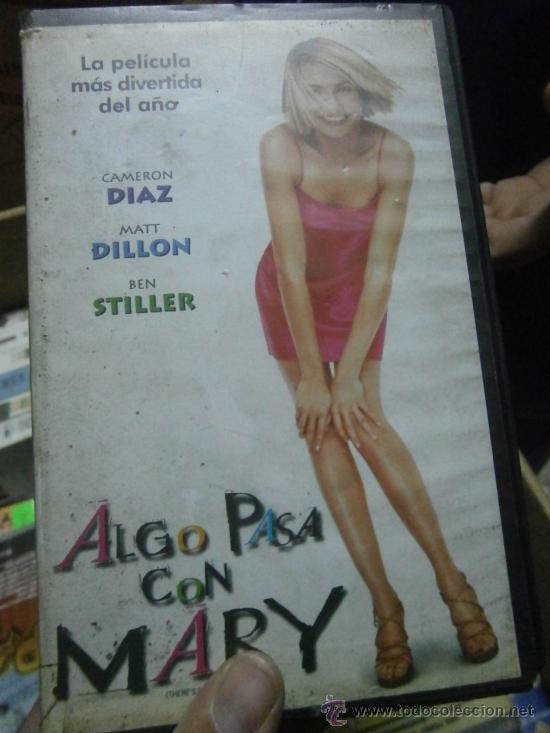Cinema: ALGO PASA CON MARY-VHS-COMPRA MINIMA 10&euro; EU--