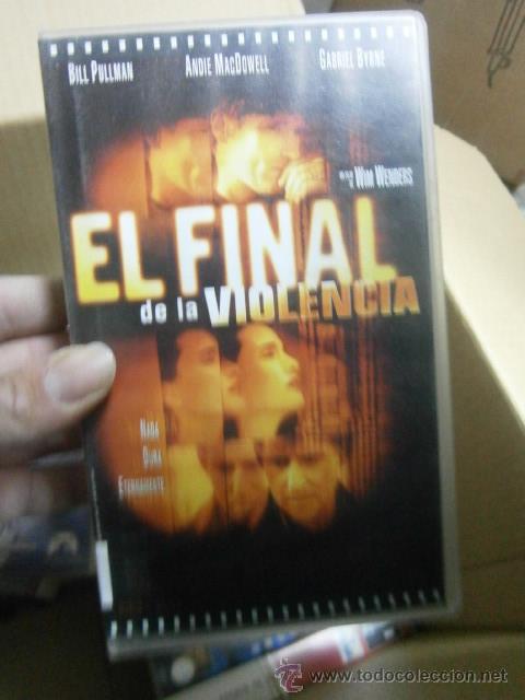Cine: EL FINAL DE LA VIOLENCIA--VHS--VENTA MINIMA 10&euro;EU