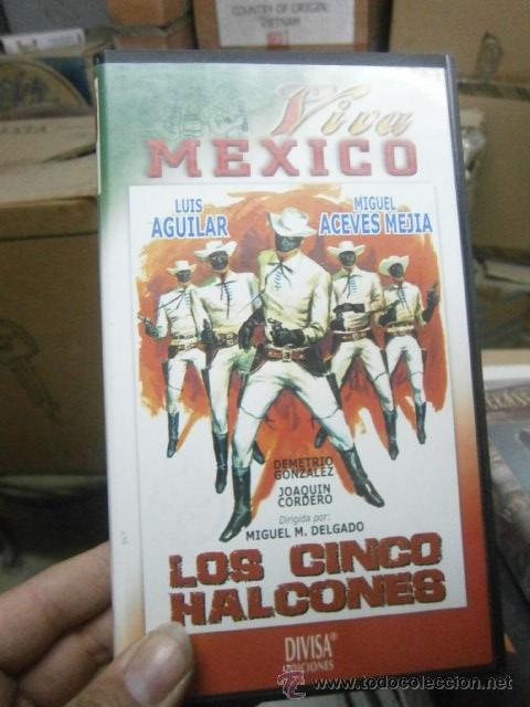 Cine: LOS CINCO HALCONES -VHS COMPRA MINIMA 10 EU-