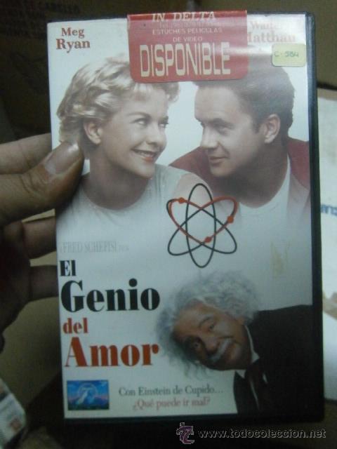 Cin&eacute;ma: EL GENIO DEL AMOR--VHS COMPRA MINIMA 10&euro; EU----